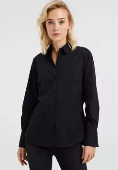 Рубашка WE Fashion, черный
