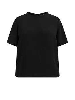 Рубашка WE Fashion, черный