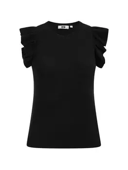 Рубашка WE Fashion, черный