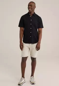 Рубашка WE Fashion, черный