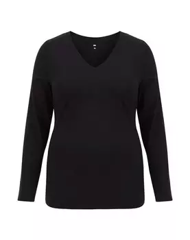 Рубашка WE Fashion, черный