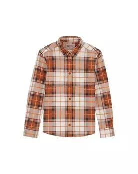 Рубашка WE Fashion Comfort fit Button Up, оранжевый