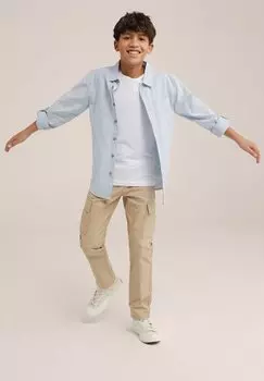 Рубашка WE Fashion, цвет blue