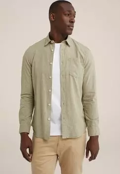 Рубашка WE Fashion, цвет green