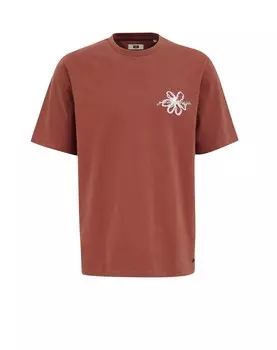 Рубашка WE Fashion, цвет Red/Dark red