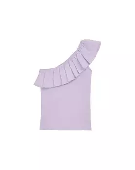 Рубашка WE Fashion, фиолетовый