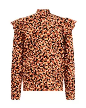 Рубашка We Fashion, коричневый