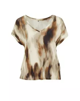 Рубашка WE Fashion, коричневый