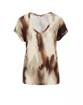 Рубашка WE Fashion, коричневый