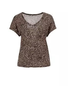 Рубашка WE Fashion, коричневый