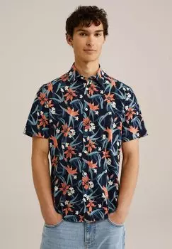 Рубашка WE Fashion, коричневый