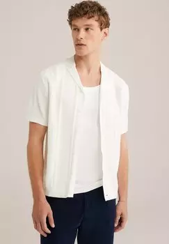 Рубашка WE Fashion, кремовый