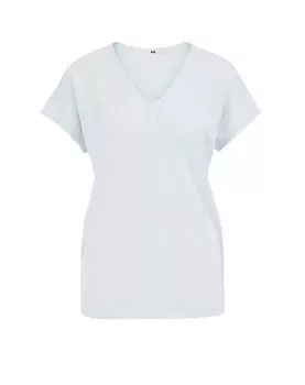 Рубашка WE Fashion, пастельный синий