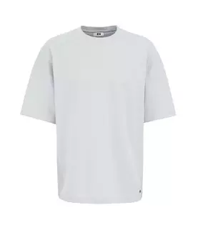 Рубашка WE Fashion, пастельный синий