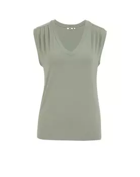 Рубашка WE Fashion, пастельный зеленый