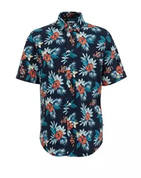 Рубашка WE Fashion Regular fit Button Up, цвет Night blue