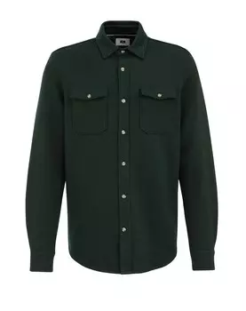 Рубашка WE Fashion Regular fit Button Up, темно-зеленый