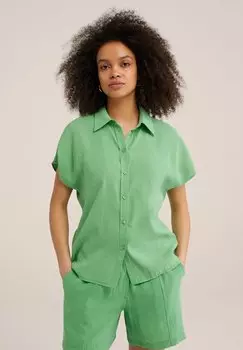 Рубашка WE Fashion, серая