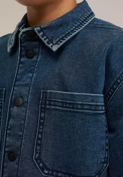 Рубашка WE Fashion, синий