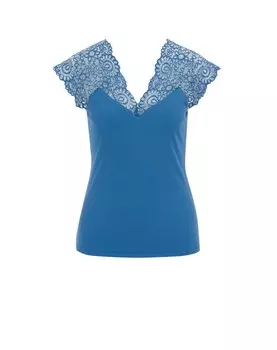 Рубашка WE Fashion, синий