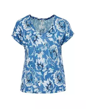 Рубашка WE Fashion, синий/темно-синий