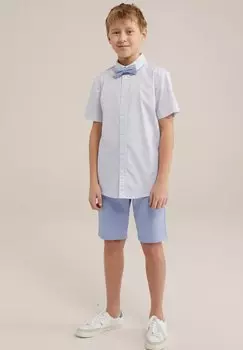 Рубашка WE Fashion, синяя