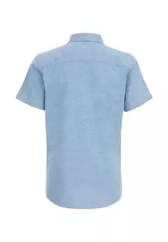 Рубашка WE Fashion, синяя