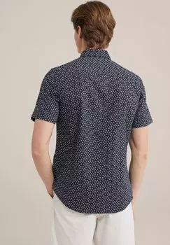 Рубашка WE Fashion, синяя