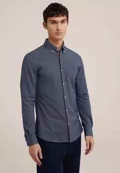 Рубашка WE Fashion, синяя