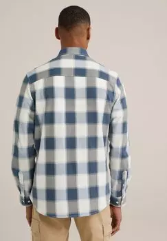 Рубашка WE Fashion, синяя