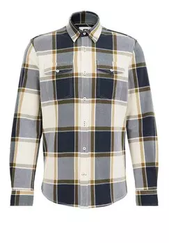 Рубашка WE Fashion, синяя