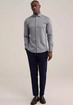 Рубашка WE Fashion, синяя