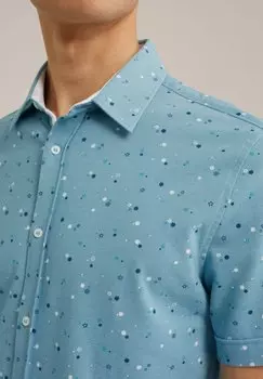 Рубашка WE Fashion, синяя