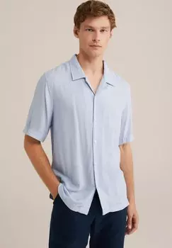 Рубашка WE Fashion, светло-голубой
