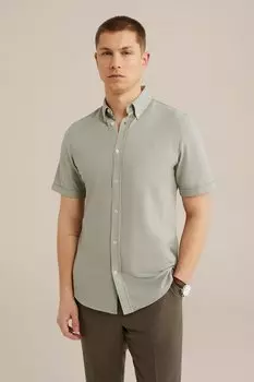 Рубашка WE Fashion, светло-коричневый