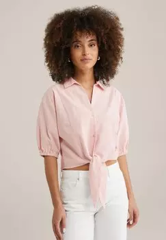 Рубашка WE Fashion, светло-розовый