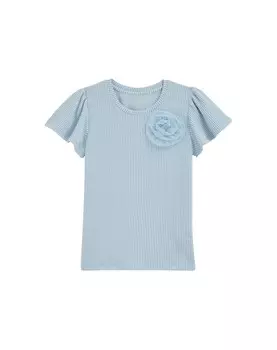 Рубашка WE Fashion, светло-синий