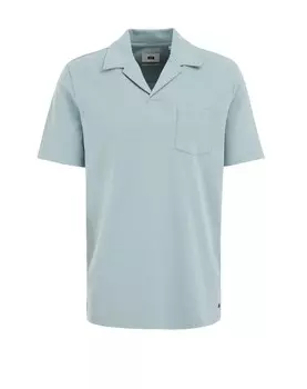 Рубашка WE Fashion, светло-синий