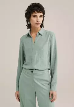 Рубашка WE Fashion, светло-зеленый