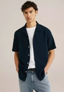 Рубашка WE Fashion, темно-синий