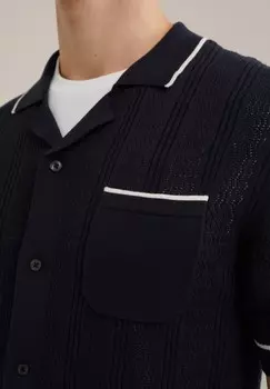 Рубашка WE Fashion, темно-синий