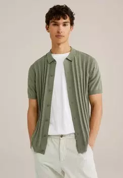 Рубашка WE Fashion, темно-зеленый