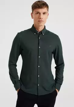 Рубашка WE Fashion, зеленая