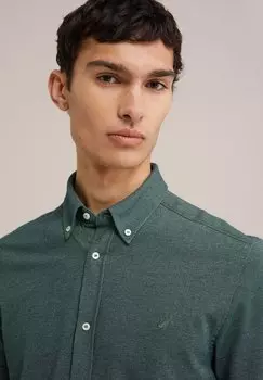 Рубашка WE Fashion, зеленая