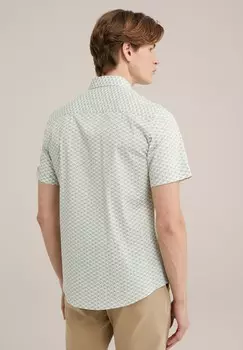 Рубашка WE Fashion, зеленая
