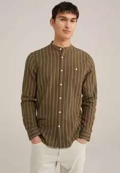 Рубашка WE Fashion, зеленый