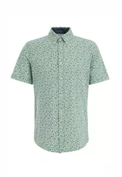 Рубашка WE Fashion, зеленый