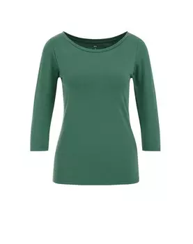 Рубашка WE Fashion, зеленый