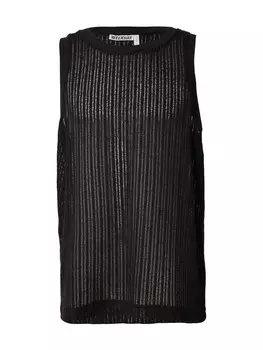 Рубашка WEEKDAY Air, черный