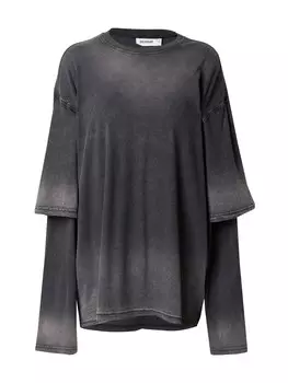 Рубашка WEEKDAY, антрацит